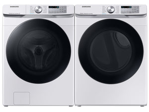4.5 cu. ft. Large Capacity Smart Front Load Washer with Super Speed Wash in White