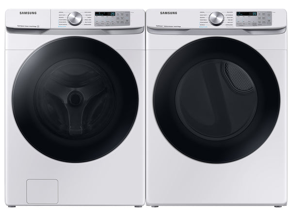 4.5 cu. ft. Large Capacity Smart Front Load Washer with Super Speed Wash in White