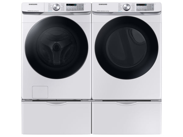 4.5 cu. ft. Large Capacity Smart Front Load Washer with Super Speed Wash in White