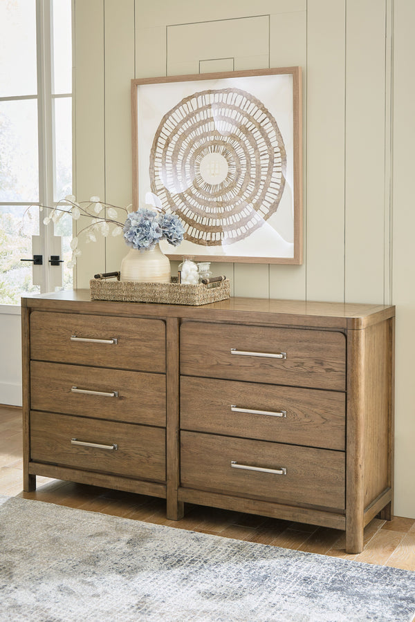 Cabalynn - Light Brown - 5 Pc. - Dresser