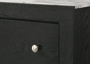 Cadence - Dresser & Mirror - Black