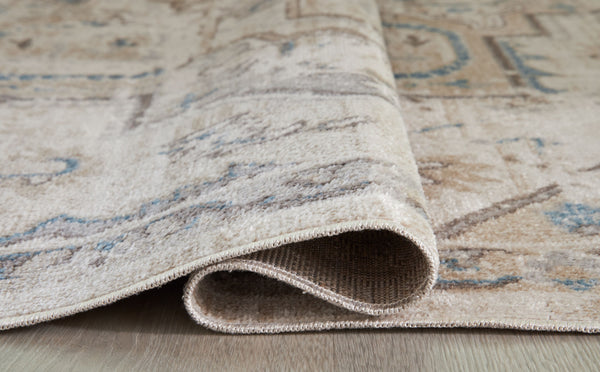 Barkham - Beige - Washable Large Rug