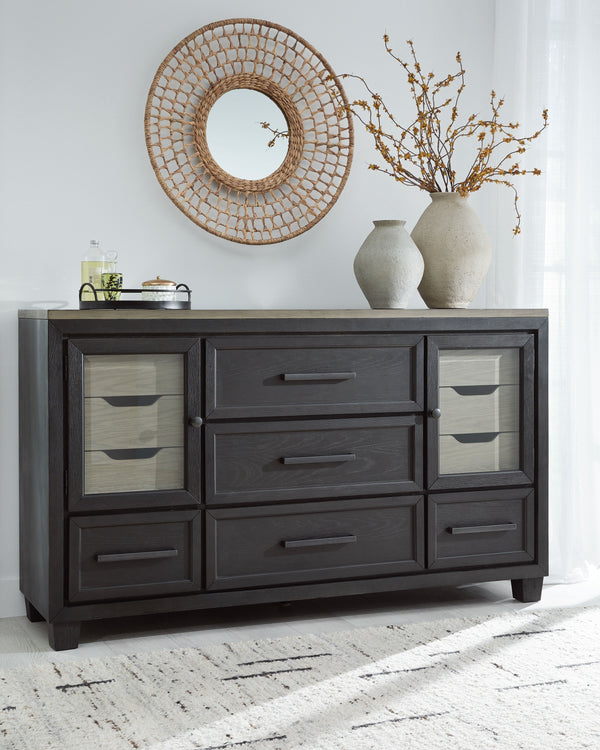 Foyland - Black / Brown - Dresser