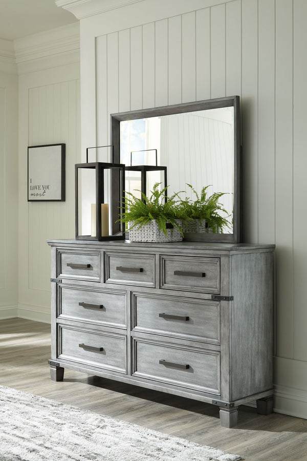 Russelyn - Gray - 7 Pc. - Dresser