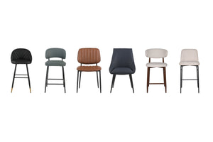  making it an excellent choice for any modern space. Each set includes two bar chairs with a sleek