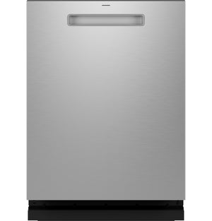 GE Profile™ ENERGY STAR® Fingerprint Resistant Top Control Stainless Interior Dishwasher with Microban™ Antimicrobial Technology with Sanitize Cycle