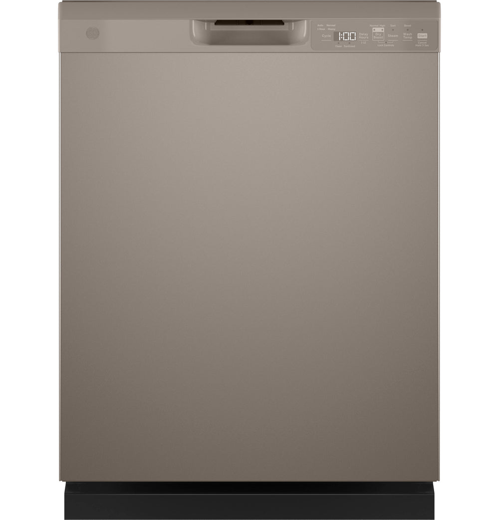 GE® ENERGY STAR® Front Control with Plastic Interior Dishwasher with Sanitize Cycle & Dry Boost