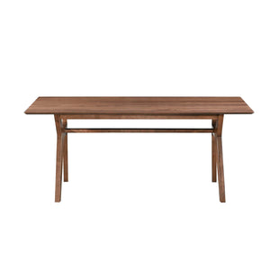  each made from solid rubberwood with walnut veneers