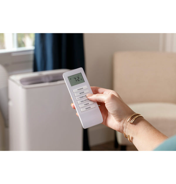 GE® 14,000 BTU Smart Portable Air Conditioner for Medium Rooms up to 550 sq ft. (9,850 BTU SACC)