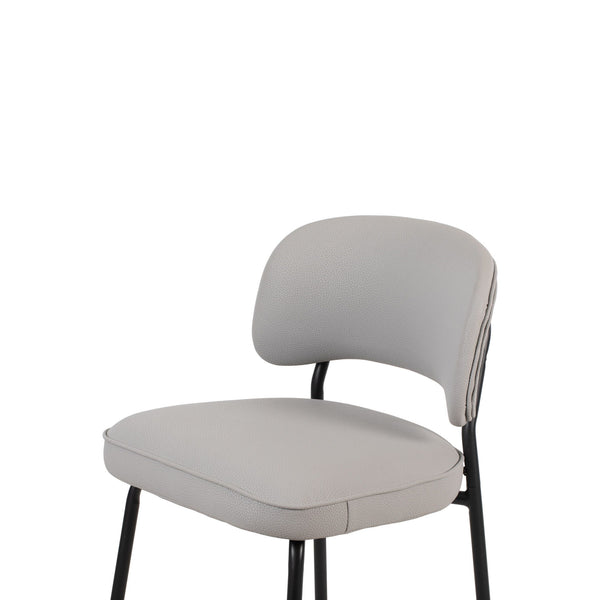 Blythe - Vegan Leather Bar Chair (Set of 2) - Ivory