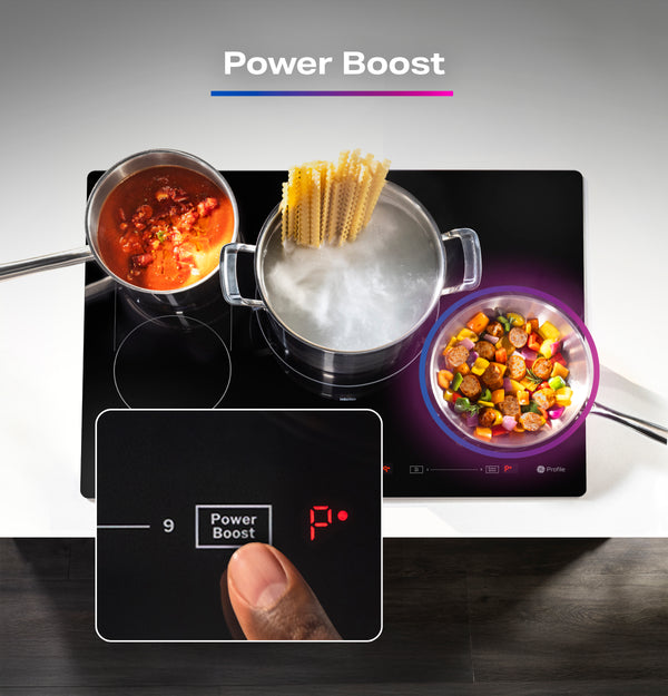 GE Profile™ ENERGY STAR® 30" Built-In Touch Control Induction Cooktop