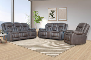 Morello - Glider Recliner With Power Footrest - Gray