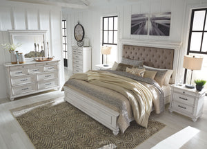 Kanwyn - Whitewash - 8 Pc. - Dresser