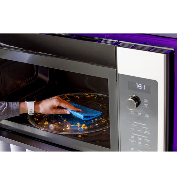 GE Profile™ 2.2 Cu. Ft. Over-the-Range Sensor Microwave Oven with Extendable Slide-Out Vent