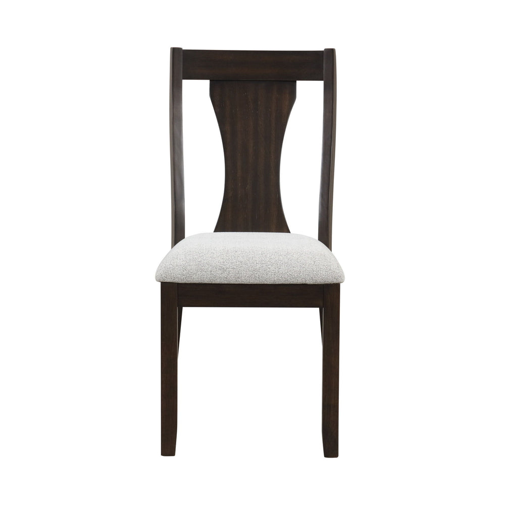 The Chestnut Ridge Dining Chair is a perfect choice for anyone looking for a durable, comfortable, and stylish chair. This chair is made of solid rubberwood, manufactured wood, and wood veneers, ensuring a long-lasting and sturdy construction. The hourgla
