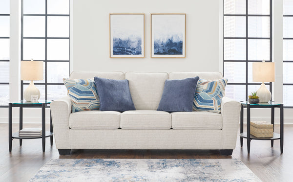 Cashton - Snow - Queen Sofa Sleeper