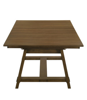 it radiates an inviting feel thatâ€™s perfect for family gatherings and stylish entertaining. The sturdy table featu