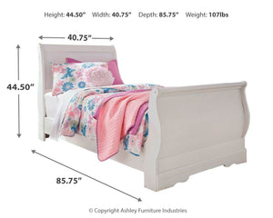 Anarasia - White - 6 Pc. - Dresser