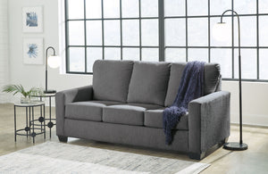 Rannis - Pewter - 2 Pc. - Full Sofa Sleeper