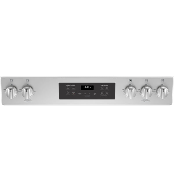 GE® 30" Slide-In Front Control Gas Range