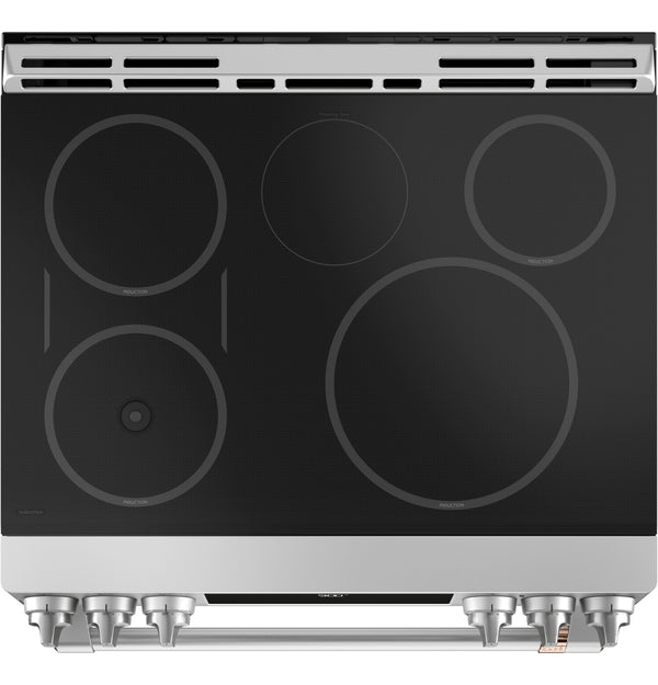 Café™ 30" Smart Slide-In, Front-Control, Induction and Convection Range with In-Oven Camera