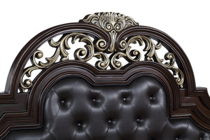 Maximus - 6/0 California King Bed - Dark Brown