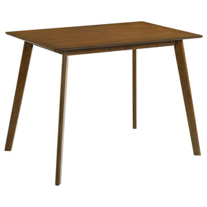 Robbie - 5 Piece Counter Height Dining Set - Walnut