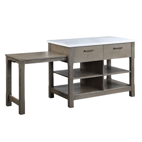 Feivel - Counter Height Table - Brown