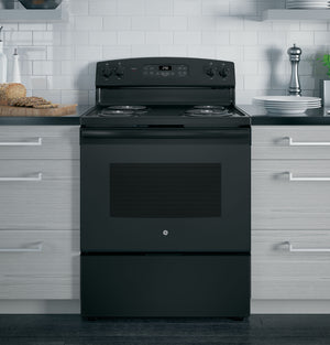 GE® 30" Free-Standing Self-Clean Electric Range