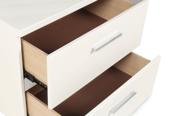 Sapphire - Nightstand - White