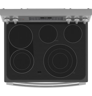 GE Profile™ 30" Smart Free-Standing Electric Double Oven Convection Range with No Preheat Air Fry