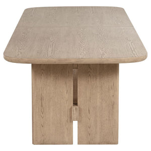 Kailani - Rectangular Wood Dining Table - Beige Oak