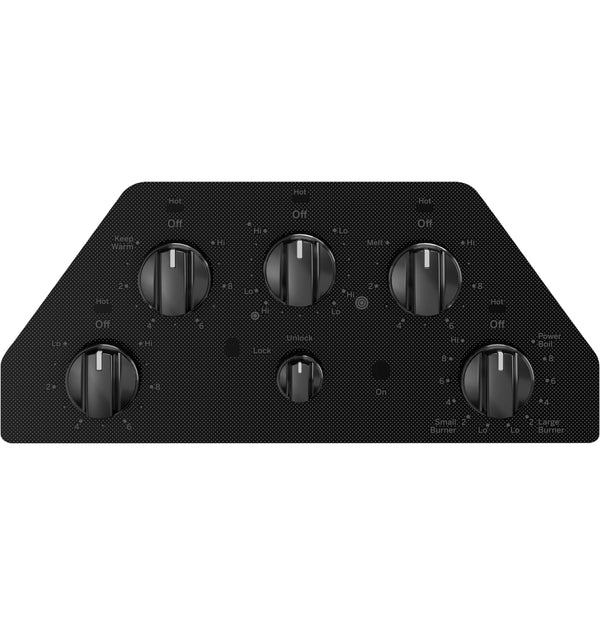 GE® 36" Built-In Knob Control Electric Cooktop