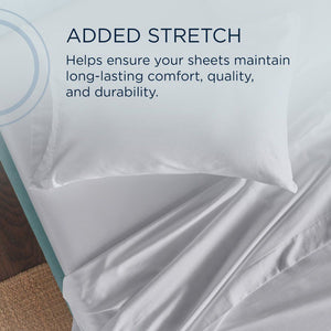 Linens - Tempur Classic Cotton Sheet Set - Cool Gray - Split California King