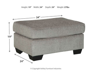  turn to this designer chair and ottoman. Wind down at the end of a long day when you sink into this canyon of comfort. <h4><b>Altari - Alloy - Chair</b></h4> <table width=-"100%-"><colgroup><col style=-"width: 30%