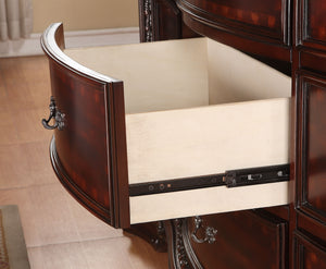 Sheffield - Queen 4 Piece Bedroom Set - Cherry