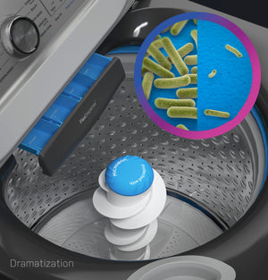 GE Profile™ ENERGY STAR® 5.3  cu. ft. Capacity Washer with Smarter Wash Technology and FlexDispense™