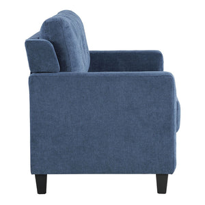 Horatio - Loveseat - Navy Chenille