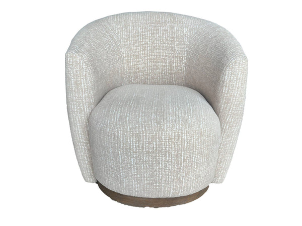 Tatum - Swivel Accent Chair (Set of 2) - Sand Dollar
