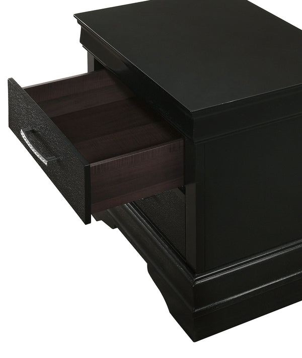 Amalia - Twin 4 Piece Bedroom Set - Black