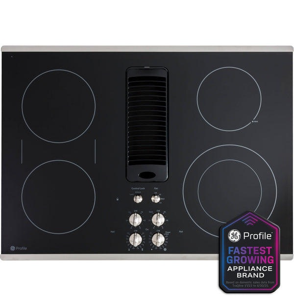 GE Profile™ 30" Downdraft Electric Cooktop