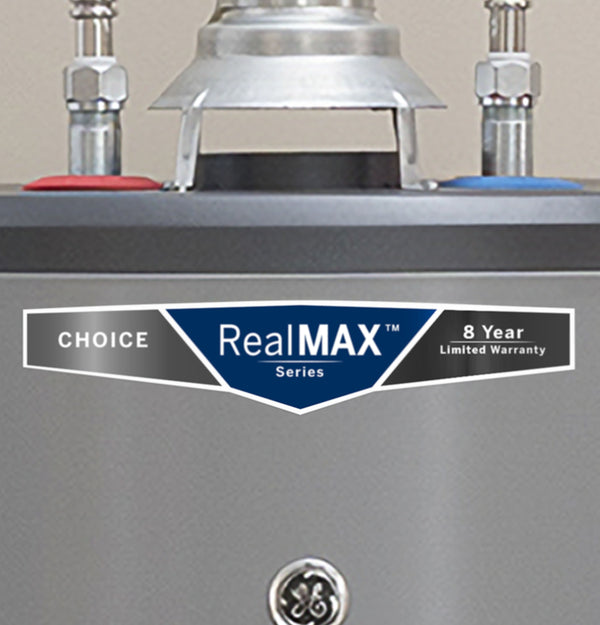 GE RealMAX Choice 30-Gallon Short Natural Gas Atmospheric Water Heater