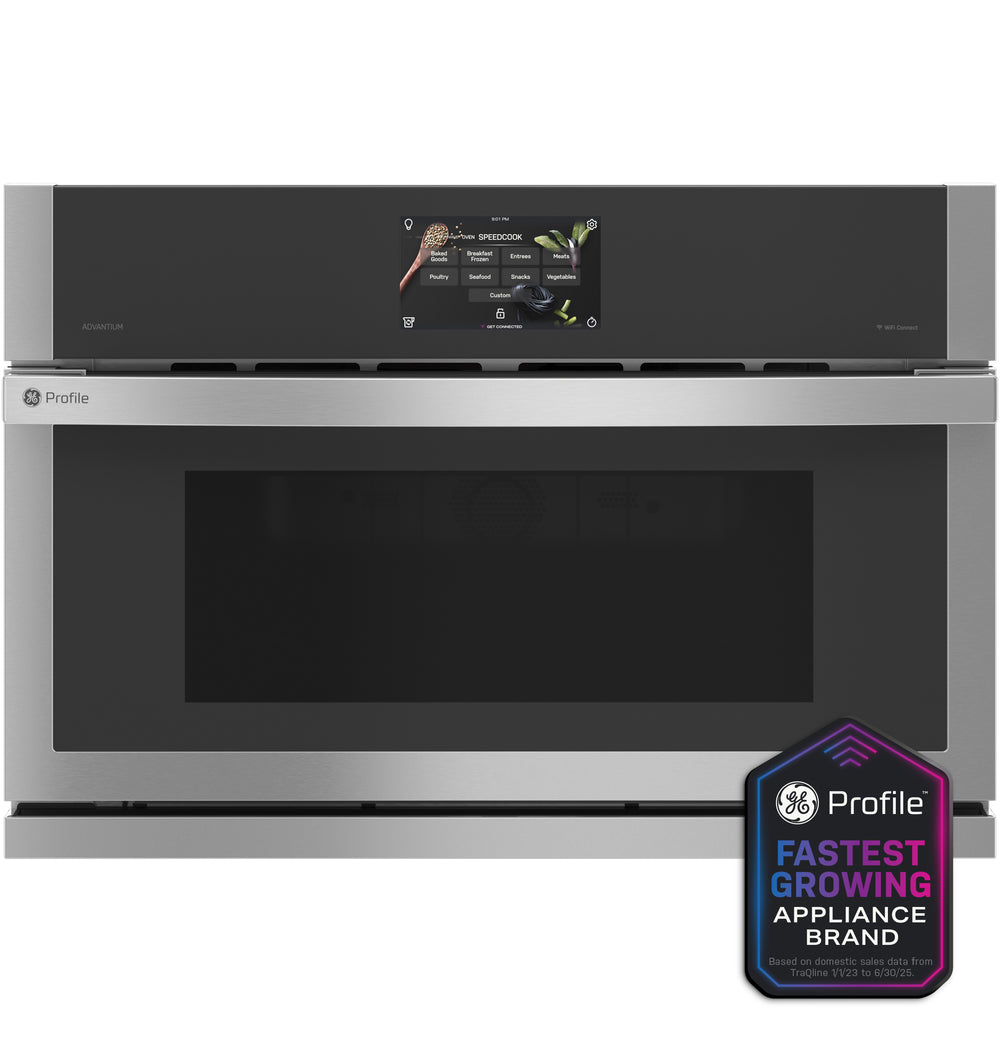 GE Profile™ 30" Single Wall Oven with 240V Advantium® Technology