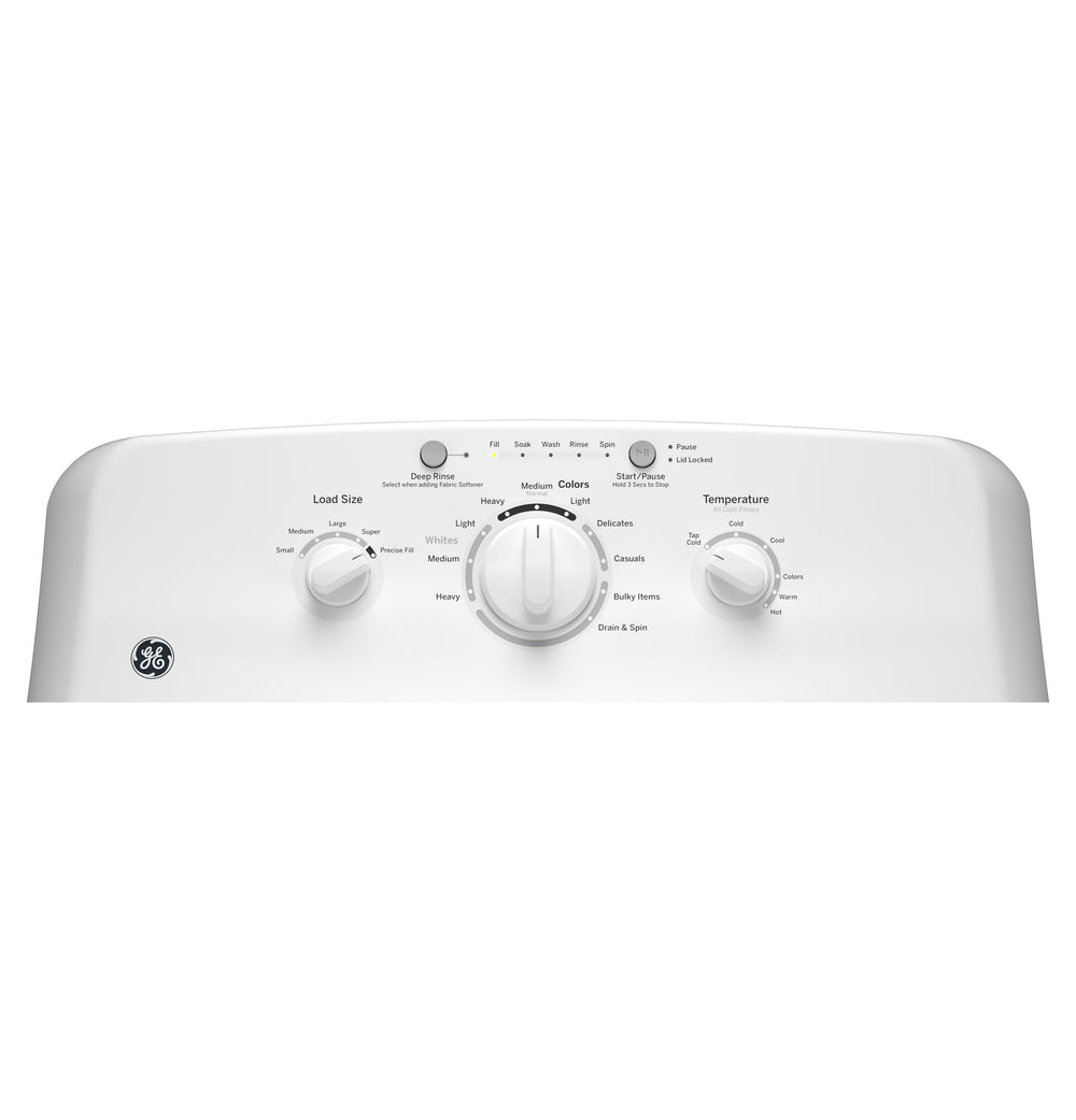 GE® 4.0 cu. ft. Capacity Washer with Stainless Steel Basket and Water Level Control?