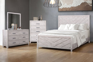  a comprehensive ensemble featuring a stylish bed