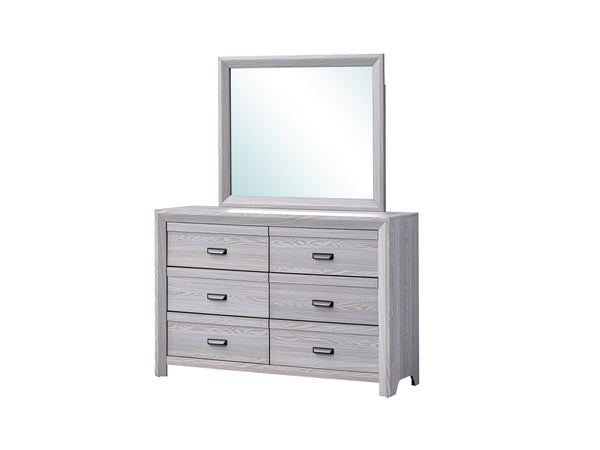 Adelaide - King 5 Piece Bedroom Set - Drift Wood