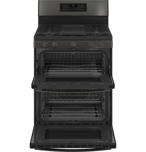 GE Profile™ 30" Free-Standing Gas Double Oven Convection Range with No Preheat Air Fry