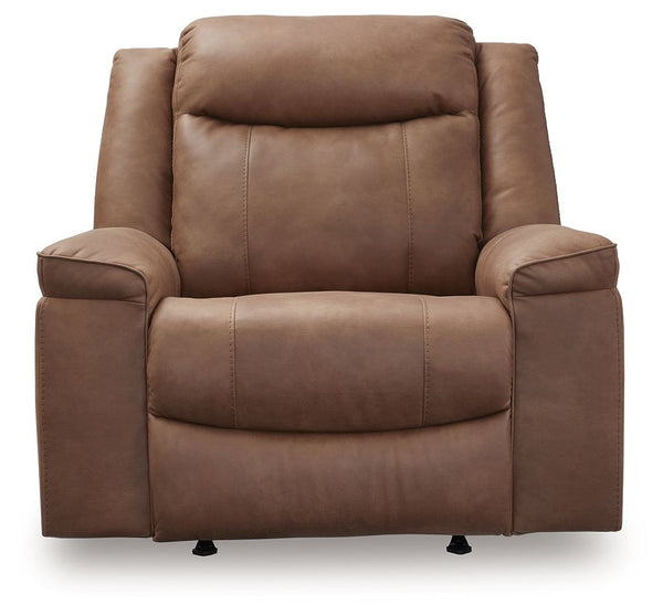 Status Check - Caramel - Rocker Recliner
