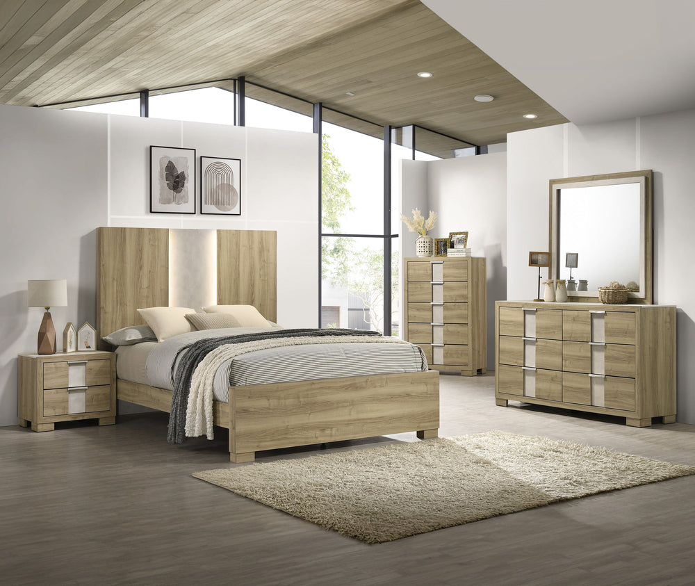 Rangley - Full 5 Piece Bedroom Set - Driftwood<h4><b>Rangley - Full Headboard - Driftwood</b></h4> <table width="100%"><colgroup><col style="width: 30%"> <col style="width: 70%"> </colgroup> <tbody> <tr> <td>Dimensions</td> <td> 56.6"L x 3.6"D x 60"H</td>
