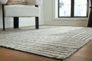 Jossen - Ivory / Gray - Medium Rug